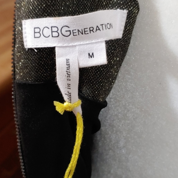 BCBGeneration Shimmer Cocktail Dress M - Picture 11 of 11